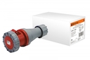 Розетка кабельная IP67 63А 3Р+РЕ+N 380В TDM